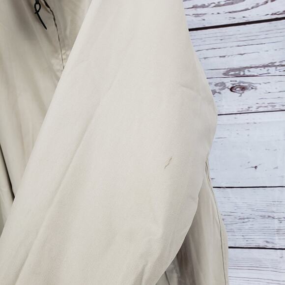 London Fog Weatherwear of Distinction Beige Zip Jacket Size 46 Ex-Long - Picture 11 of 12